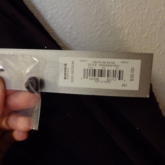 Apt. 9 Women's Tank Top Size Medium NWT - Picture 7 of 11